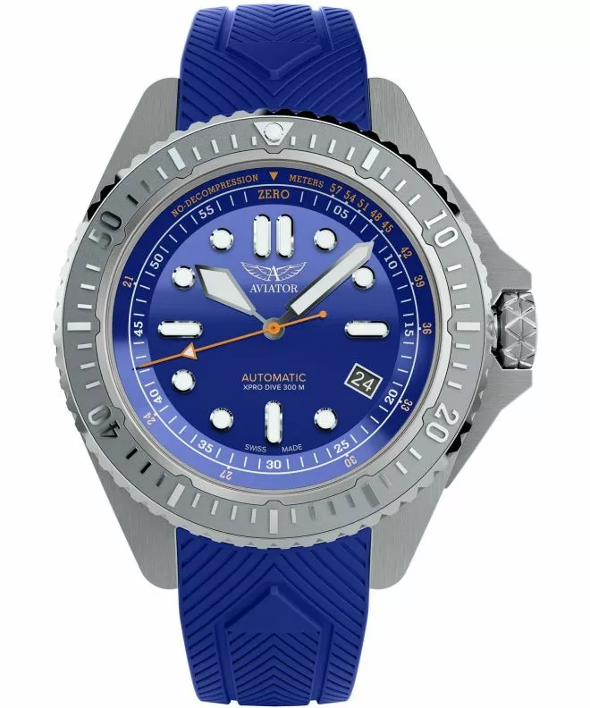 Годинник Чоловічий Aviator XPRO Dive Breather 300 Automatic V.1.43.0.367.6