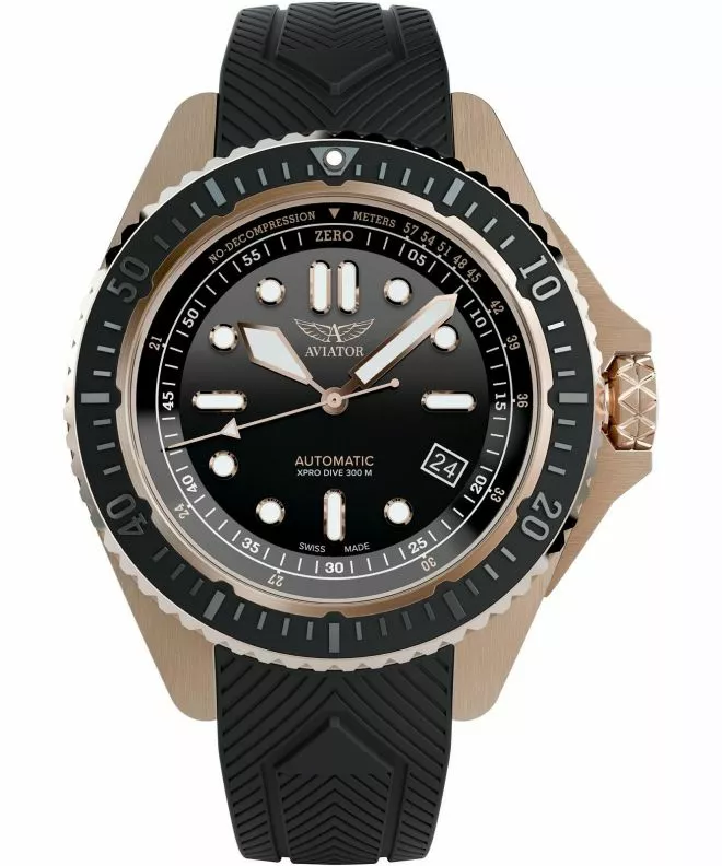 Годинник Чоловічий Aviator XPRO Dive 300 Automatic V.1.43.2.363.6