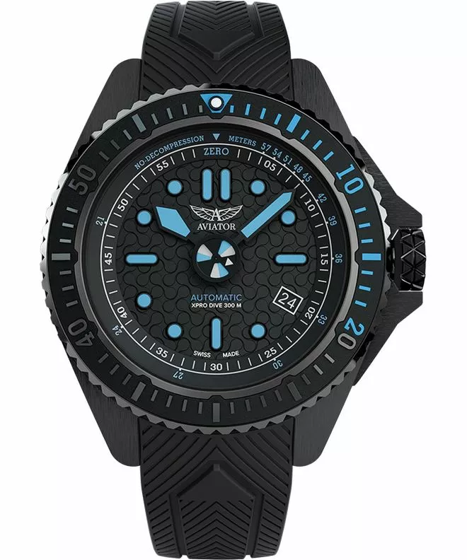 Годинник Чоловічий Aviator XPRO Dive Breather 300 Automatic V.1.43.5.369.6