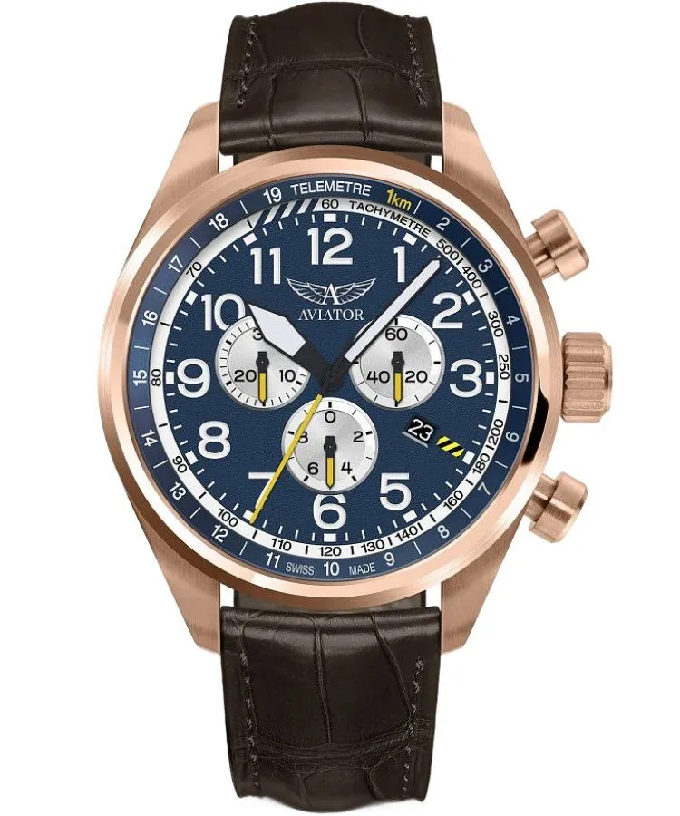 Годинник Чоловічий Aviator Airacobra P45 Chronograph V.2.25.2.170.0