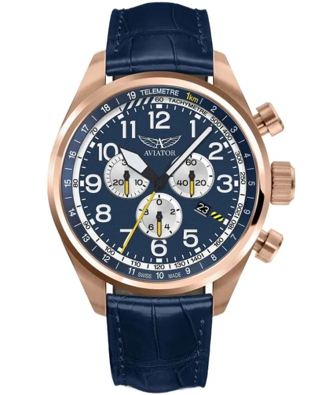 Годинник Чоловічий Aviator Airacobra P45 Chronograph V.2.25.2.170.4