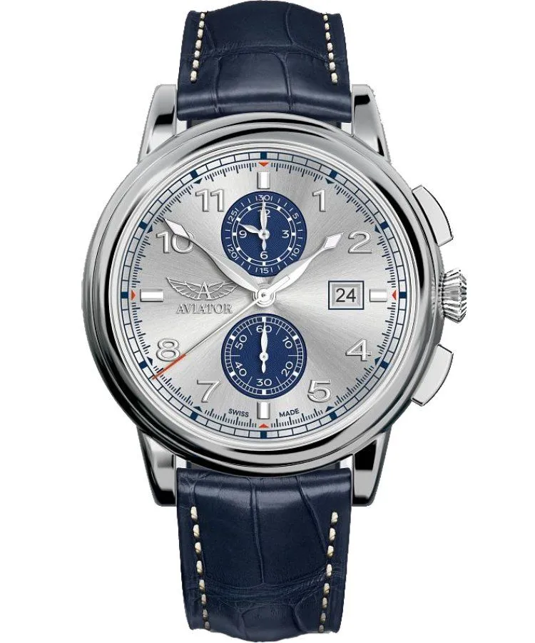 Годинник Чоловічий Aviator Douglas DC-3 Chronograph Limited Edition V.2.45.0.413.4
