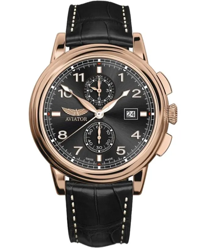 Годинник Чоловічий Aviator Douglas DC-3 Chronograph Limited Edition V.2.45.2.406.4