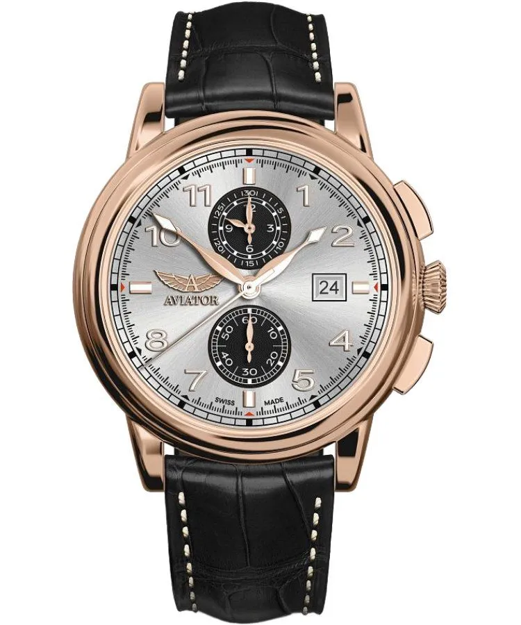 Годинник Чоловічий Aviator Douglas DC-3 Chronograph Limited Edition V.2.45.2.412.4