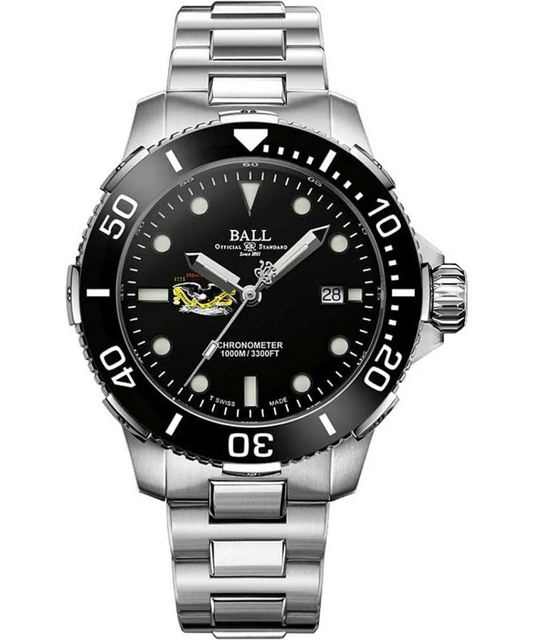 Годинник Чоловічий Ball Engineer Hydrocarbon DeepQUEST Protector Automatic Limited Edition DM3002A-S9C-BK