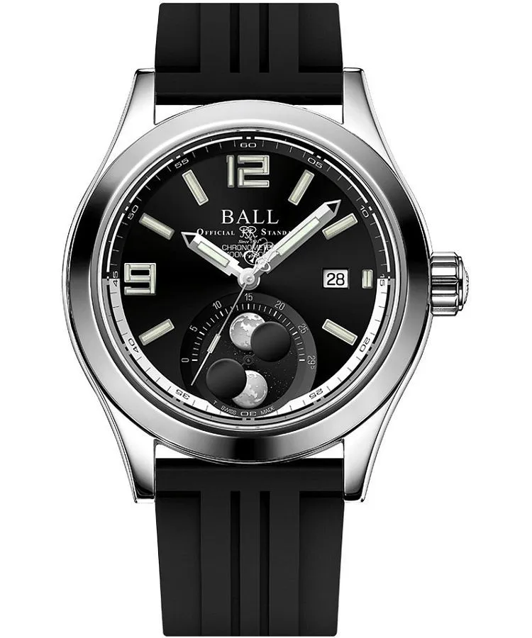 Годинник Чоловічий Ball Engineer II Chronometer Amortiser® Automatic Limited Edition NM2028C-P45C-BK