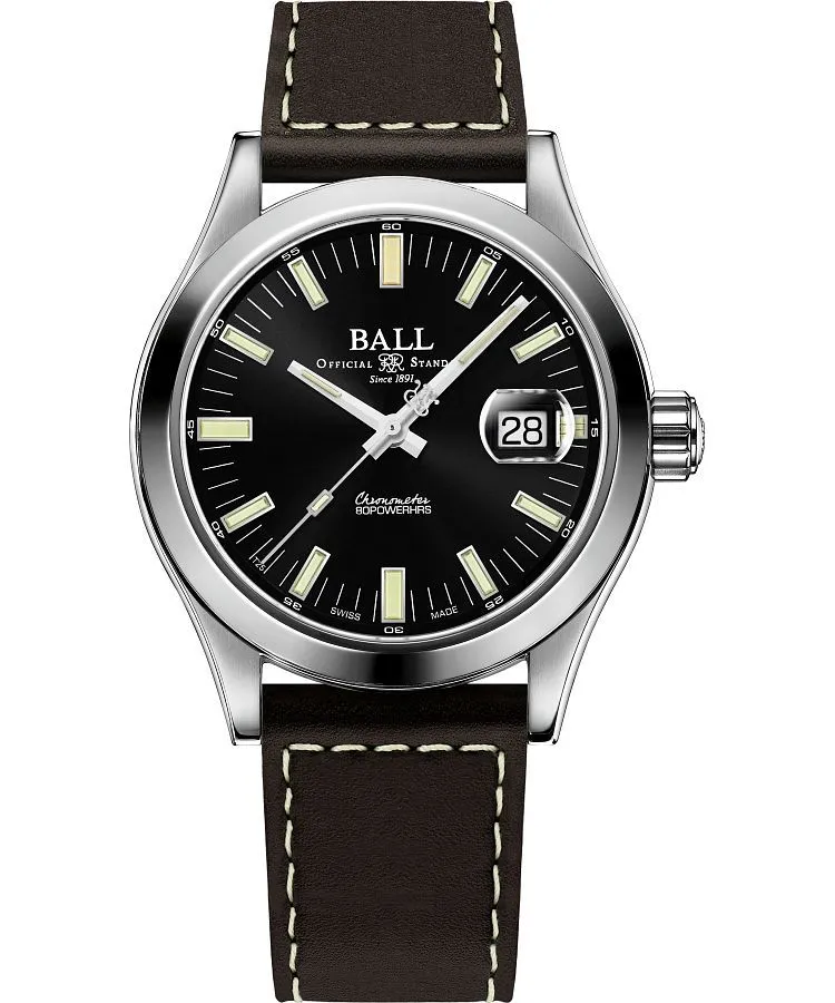 Годинник Чоловічий Ball Engineer M Marvelight Automatic Chronograph NM9032C-L1CJ-BK