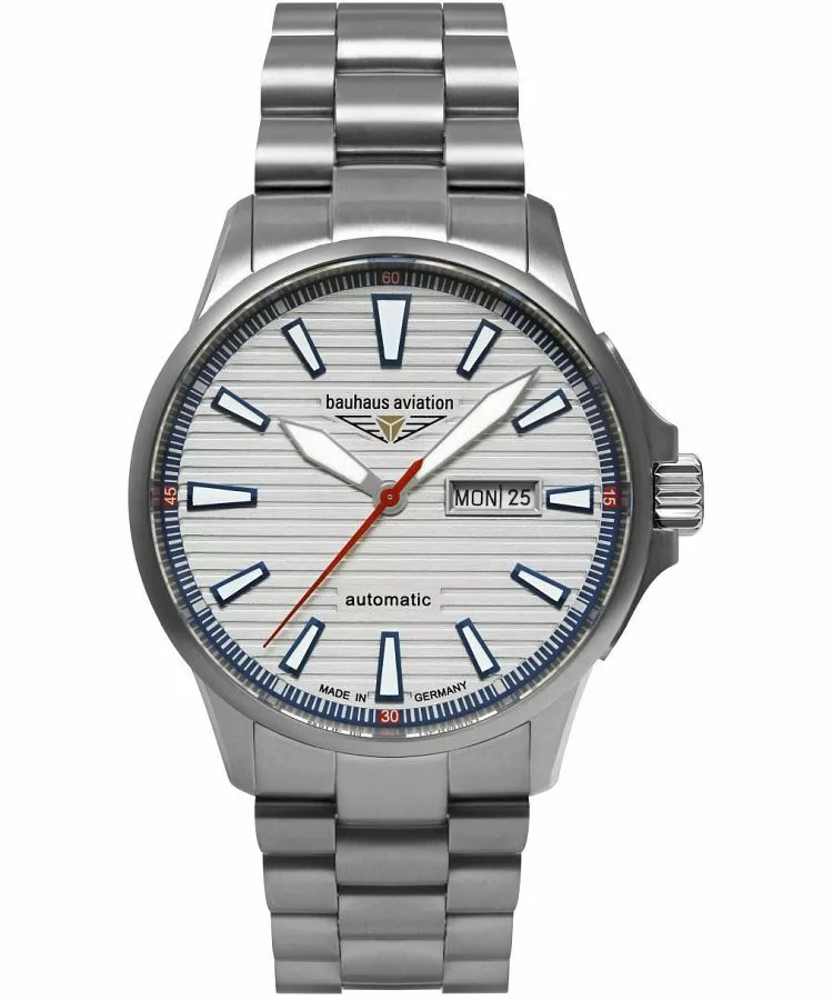 Годинник Чоловічий Bauhaus Aviaton Automatic Titanium 2862M-1 (2862M1)