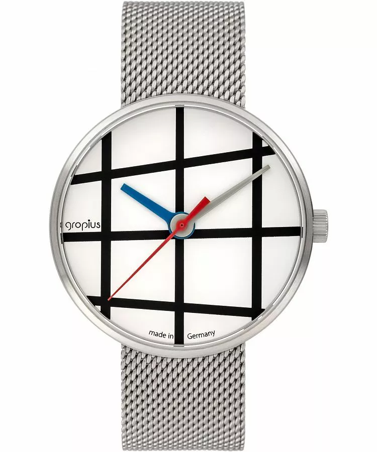 Годинник для Жінок і Чоловіків Bauhaus Walter Gropius Window WG.001-01M