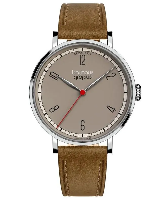 Годинник Чоловічий Bauhaus Walter Gropius New Bauhaus Dessau 1925 WG.N003-02