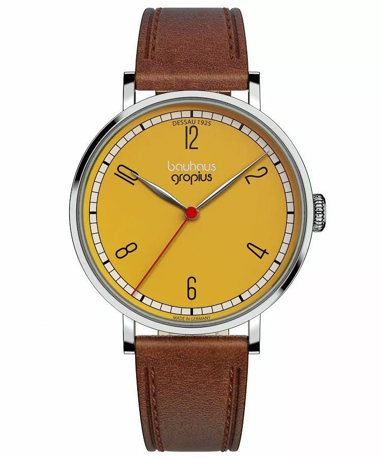 Годинник для Жінок і Чоловіків Bauhaus Walter Gropius New Bauhaus Dessau 1925 WG.N003-03