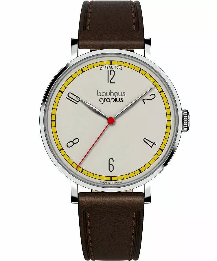 Годинник Чоловічий Bauhaus Walter Gropius New Bauhaus Dessau 1925 WG.N004-03