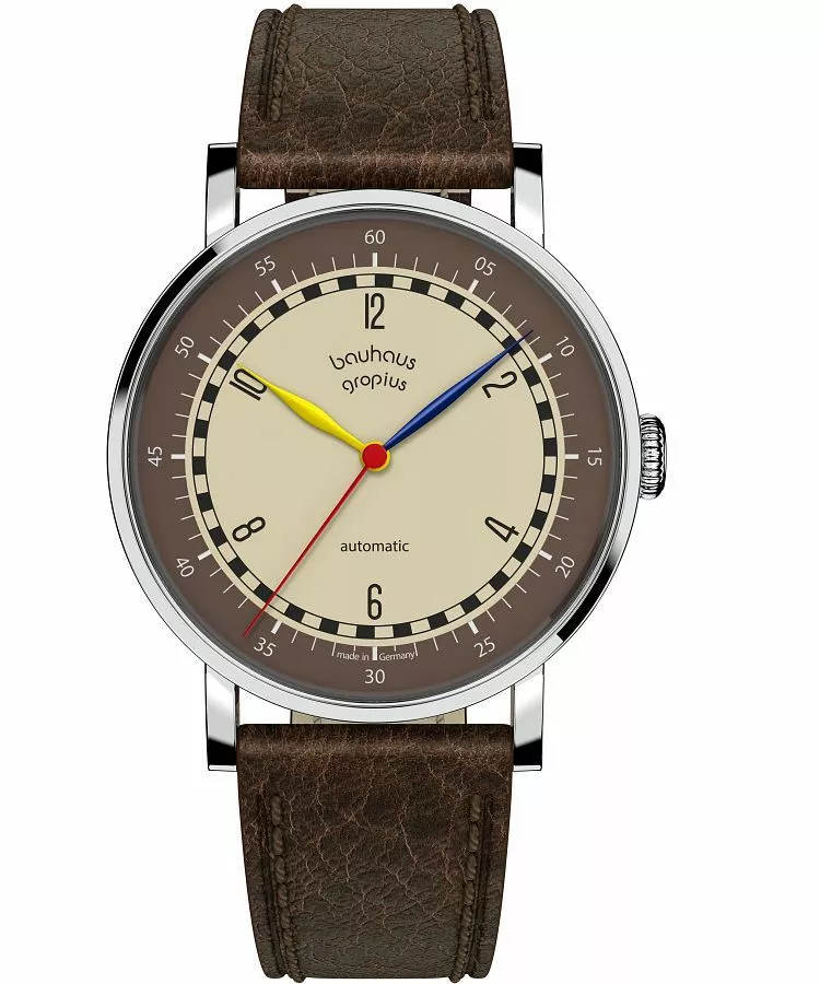 Годинник Чоловічий Bauhaus Walter Gropius New Bauhaus Automatic WG.NA002-08