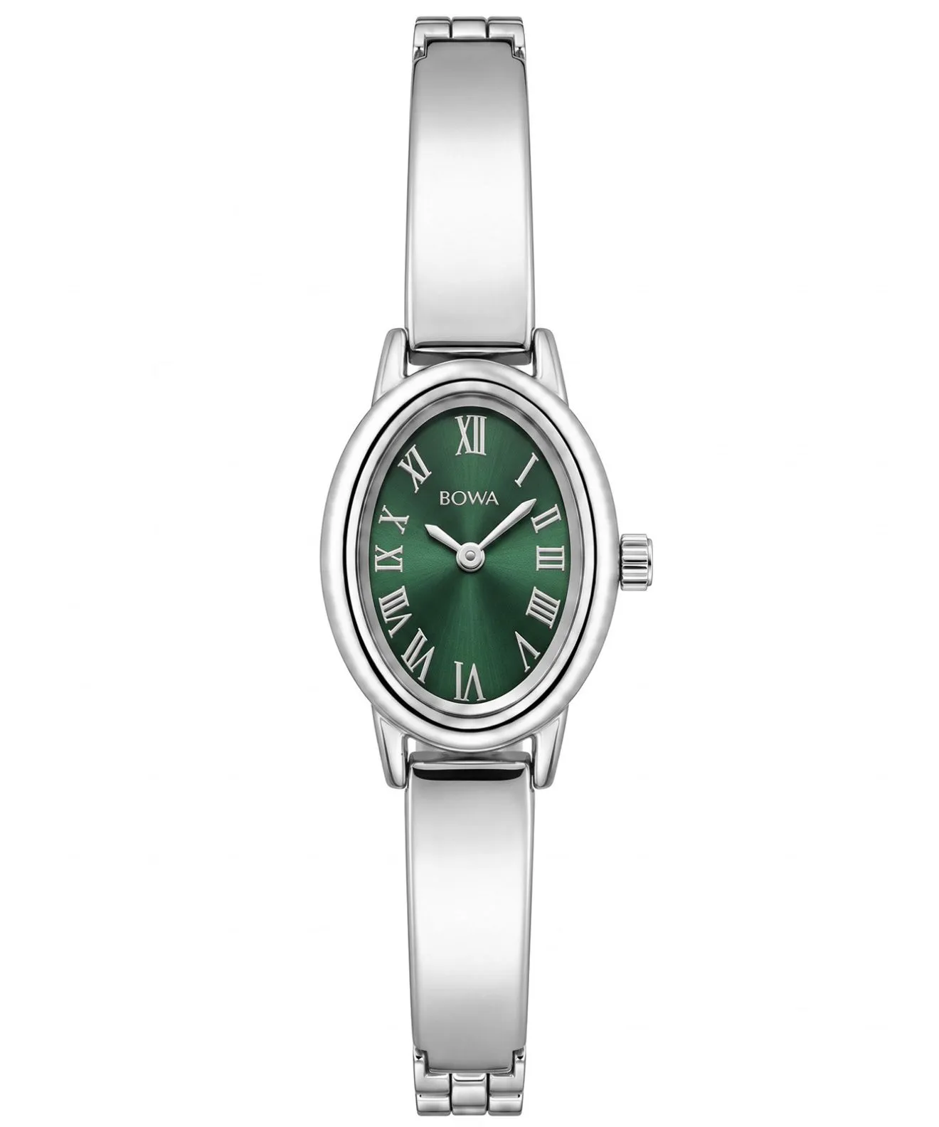 Годинник Жіночий BOWA Budapest Green Silver Steel 19 BU195-05R-85S