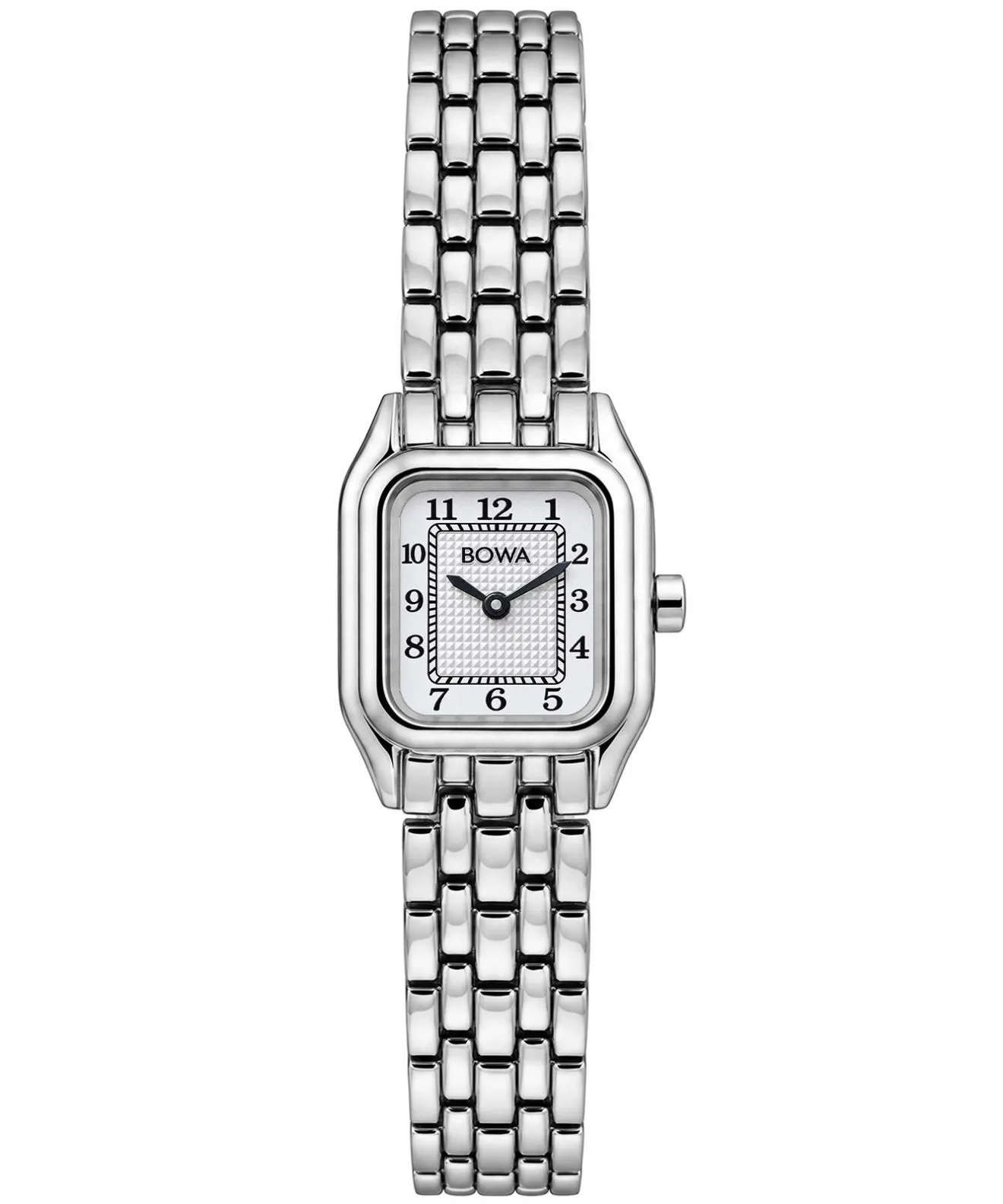 Годинник Жіночий BOWA Lisbon White Silver Black-Tone Steel 20 LI205-21-125S