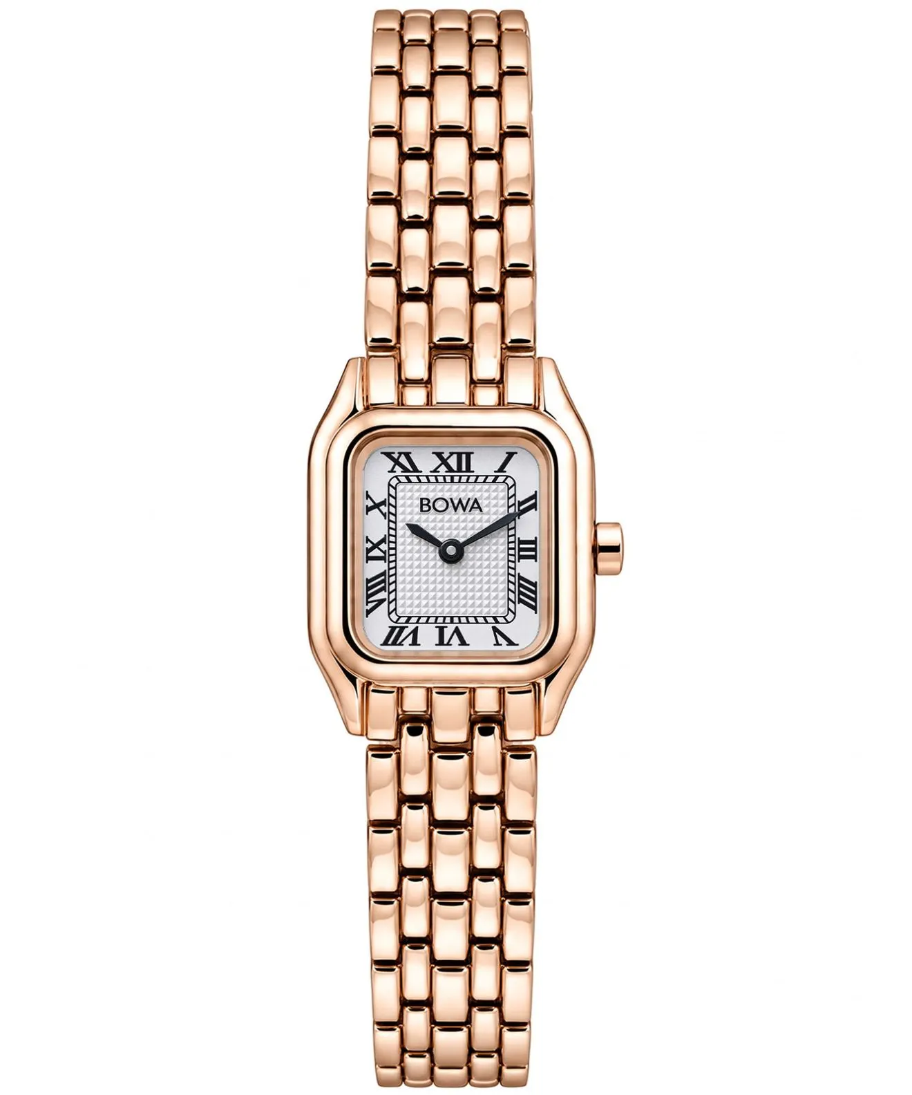 Годинник Жіночий BOWA Lisbon White-Rose Gold Black-Tone Steel 20 LI207-21R-127S