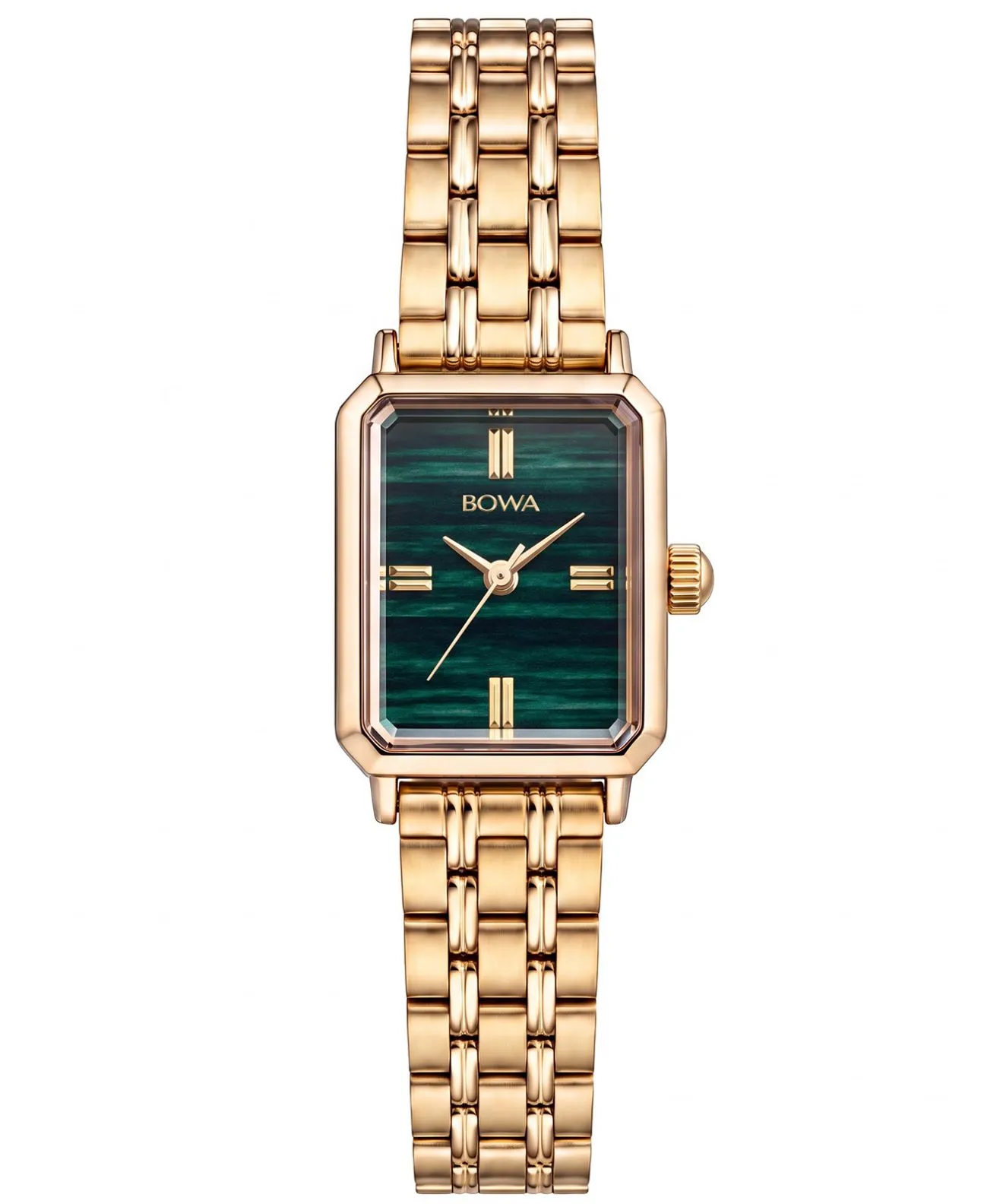 Годинник Жіночий BOWA Venice Petite Green-Gold Steel 20 VE204-204-124S