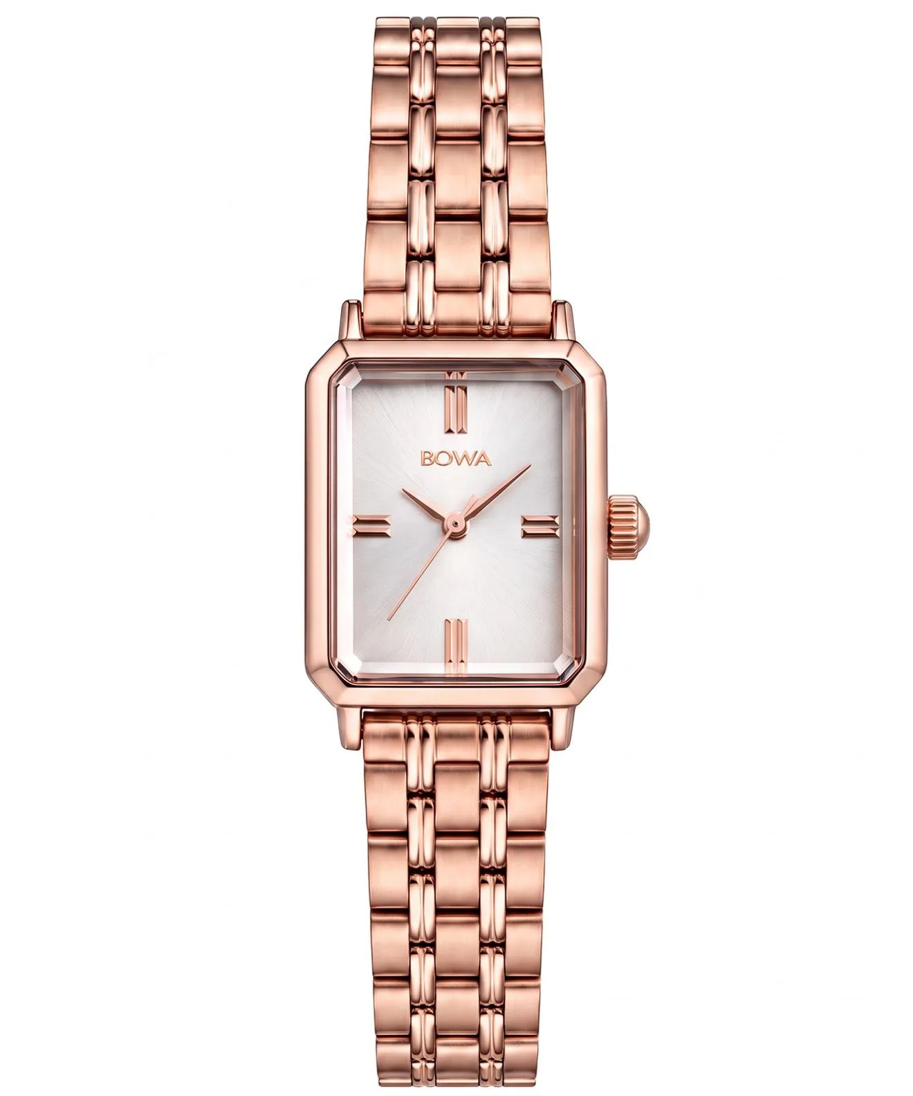 Годинник Жіночий BOWA Venice Petite Silver-Rose Gold Steel 20 VE207-57-127S