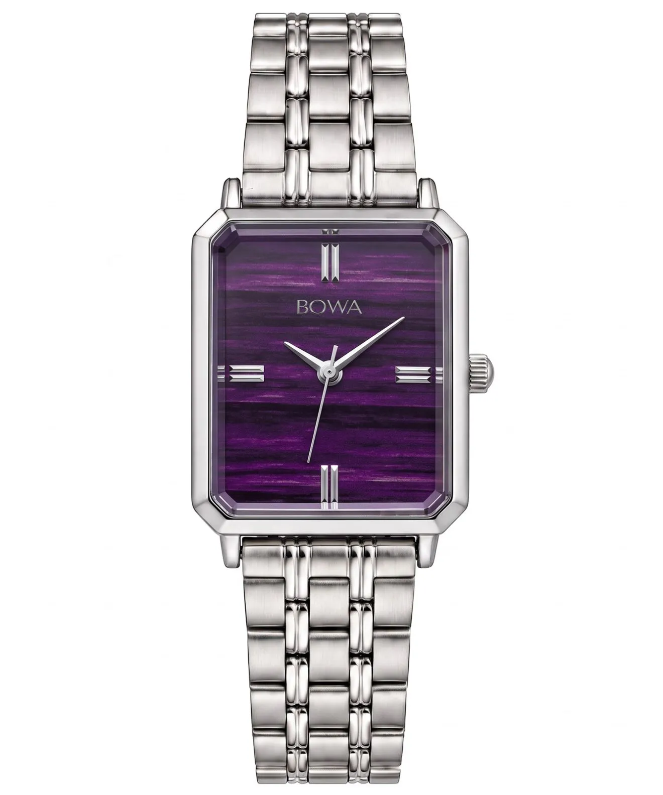 Годинник Жіночий BOWA Venice Purple Silver Steel 29 VE295-225-145S