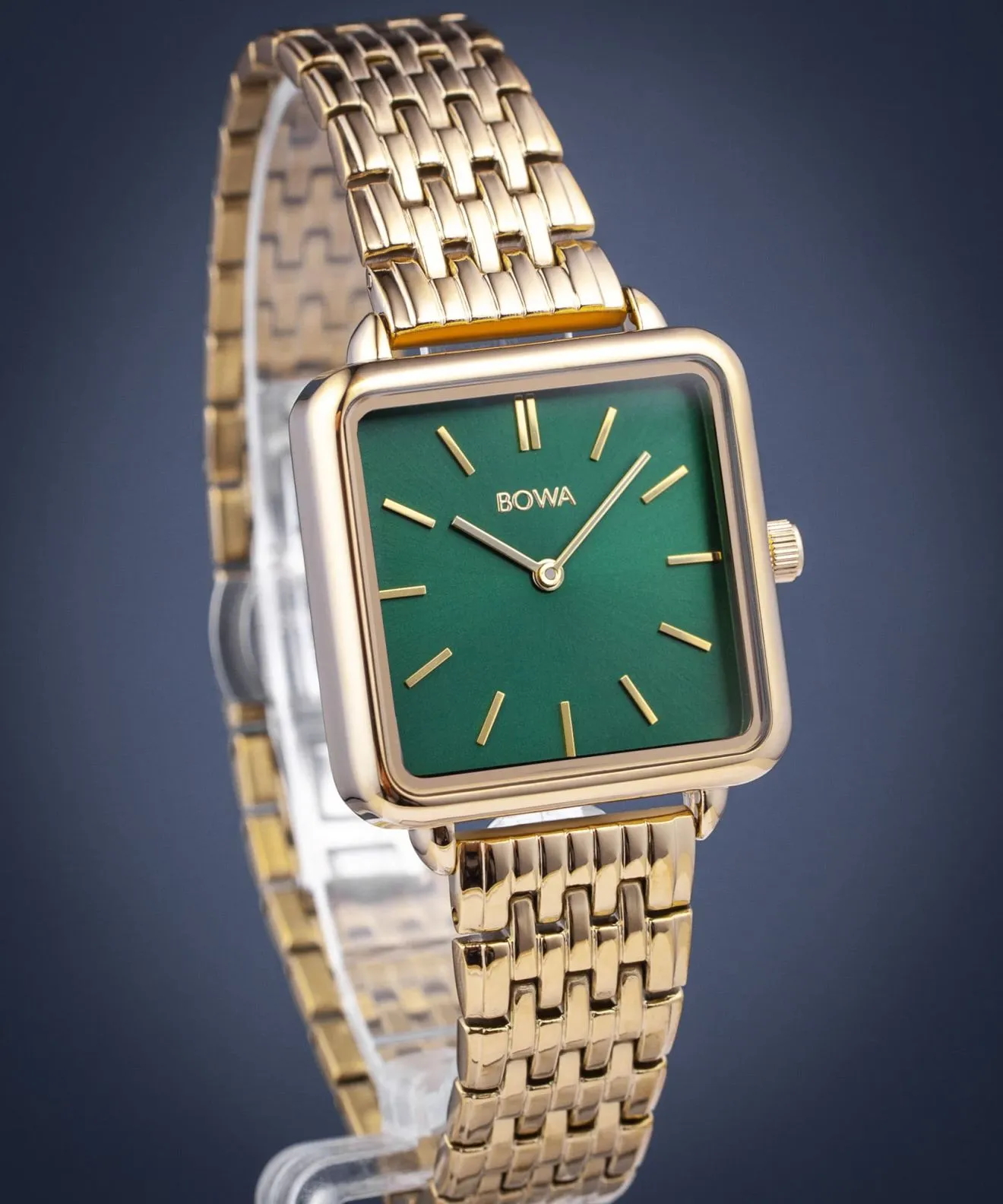 Годинник Жіночий BOWA Vienna Green Gold 29 VI294-04-164S