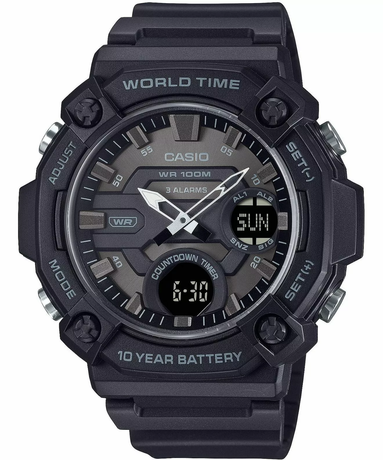 Годинник Чоловічий Casio Standard AEQ-120W-1BVEF