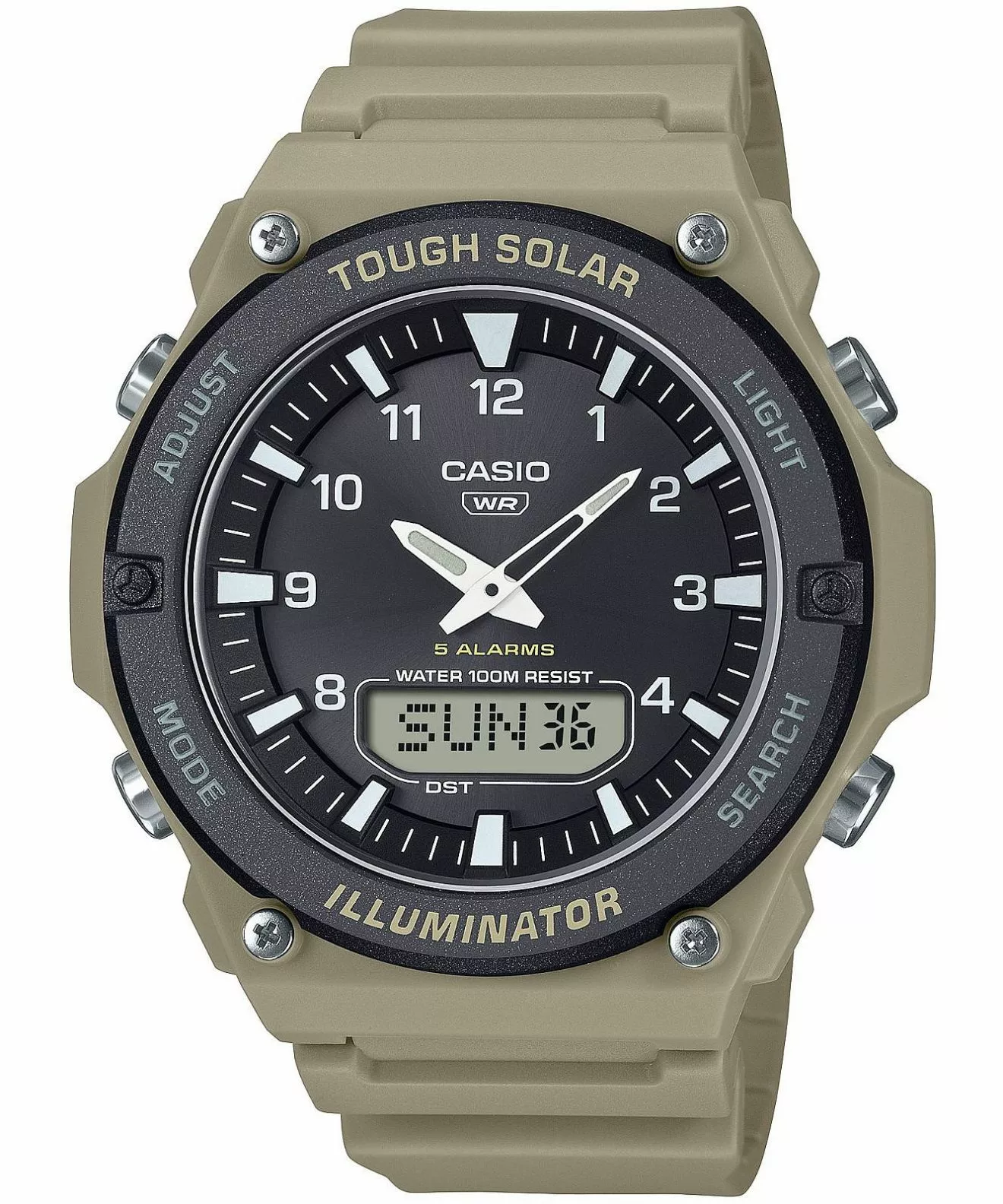 Годинник Чоловічий Casio Standard Solar AQ-S820W-5AVEF