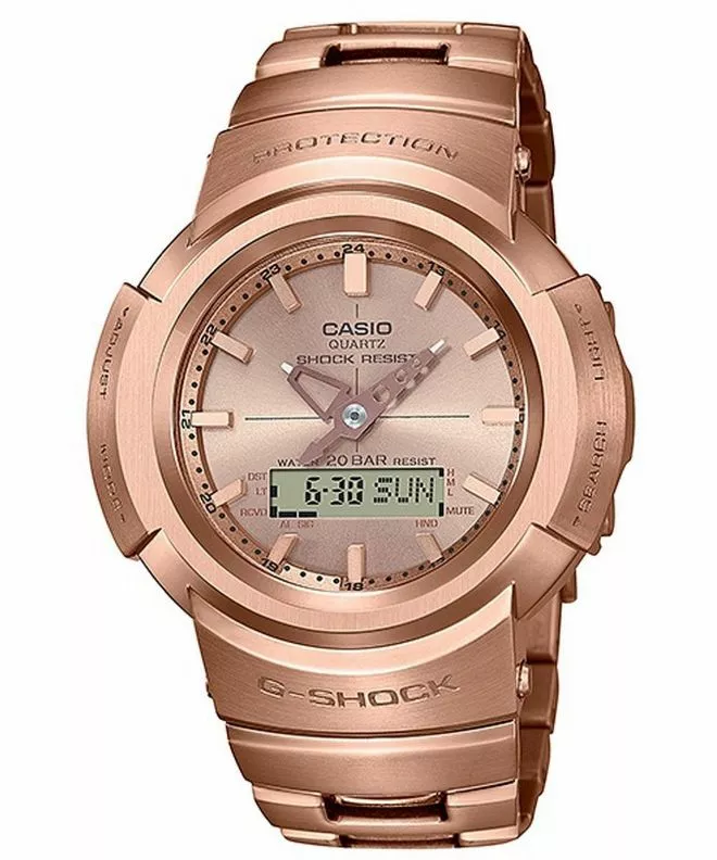Годинник Жіночий Casio Full Metal Solar AWM-500GD-4AER