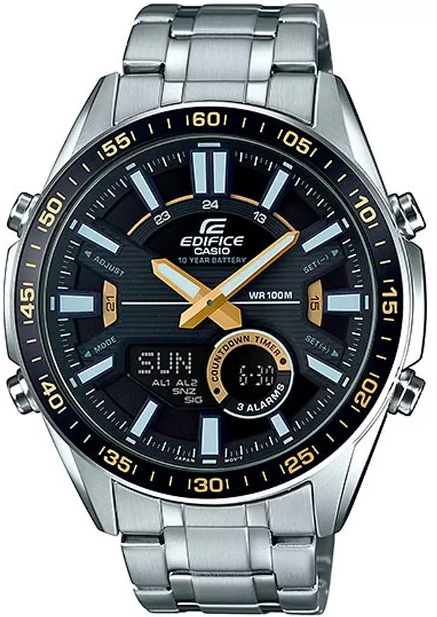 Годинник Чоловічий Casio Edifice Momentum Sporty Chronograph EFV-C100D-1BVEF