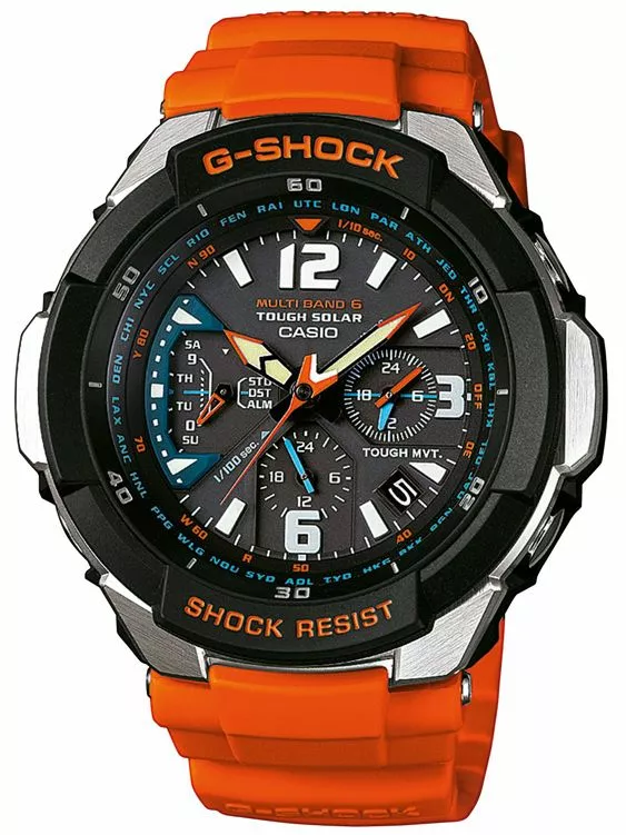 Годинник Чоловічий G-SHOCK Casio Waveceptor/Gravity Defier GW-3000M-4AER