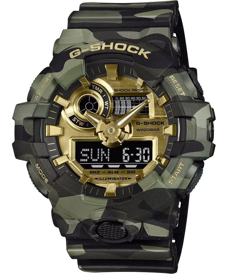 Годинник для Жінок і Чоловіків G-SHOCK Iconic GA-700CMG-3AER