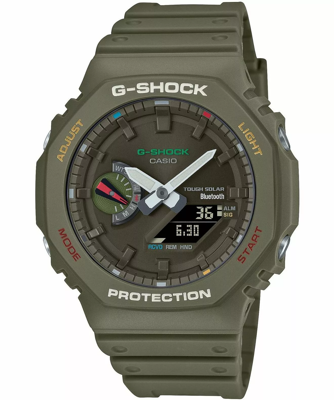 Годинник Чоловічий Casio G-Shock 2100 Series Solar GA-B2100FC-3AER