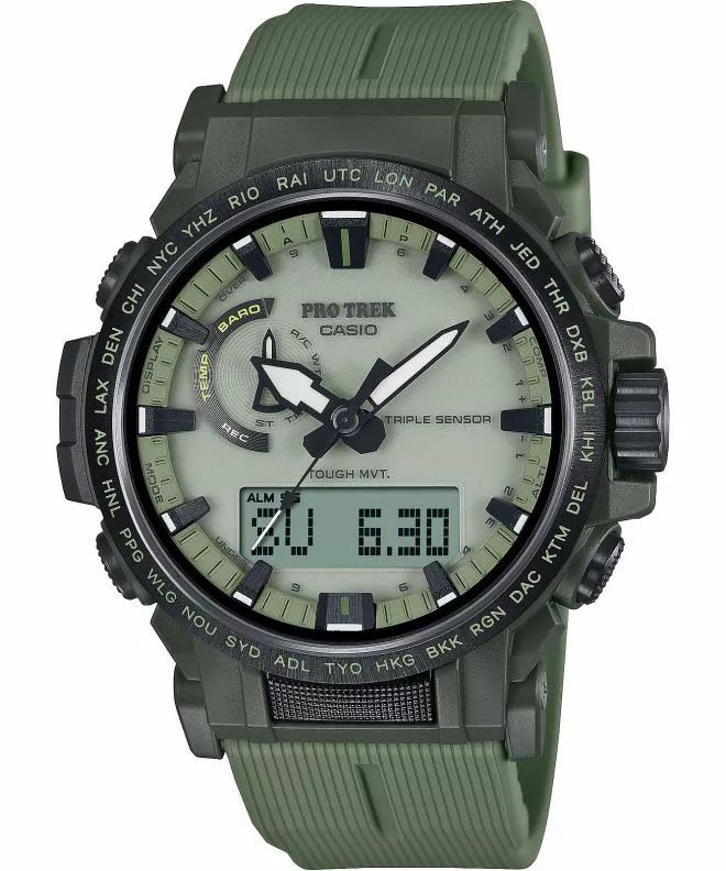 Годинник Чоловічий Casio PRW-61 Series Solar PRW-61LD-3ER