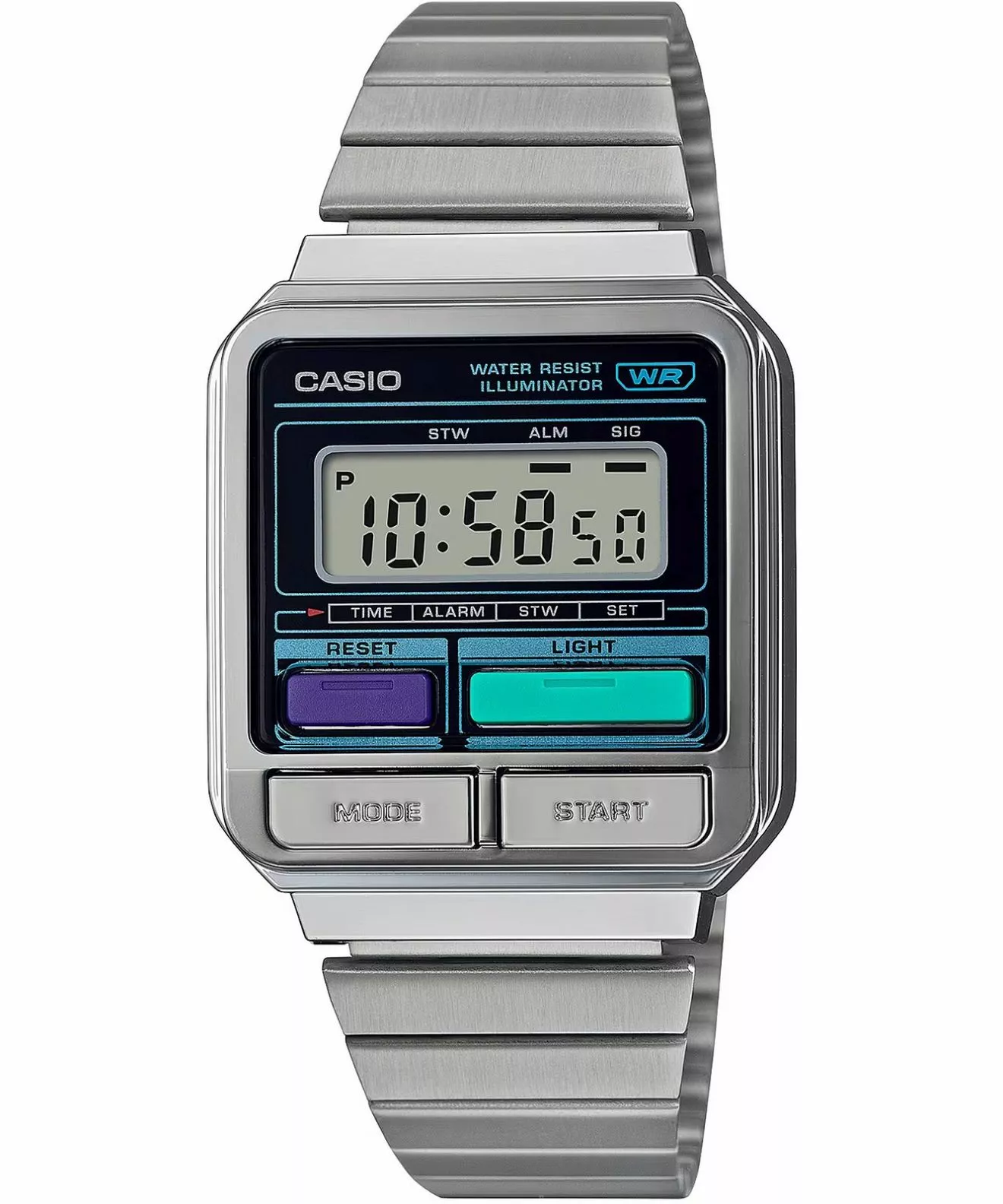 Годинник для Жінок і Чоловіків Casio Vintage Edgy A120WE-1AER (A120WE-1AEF)