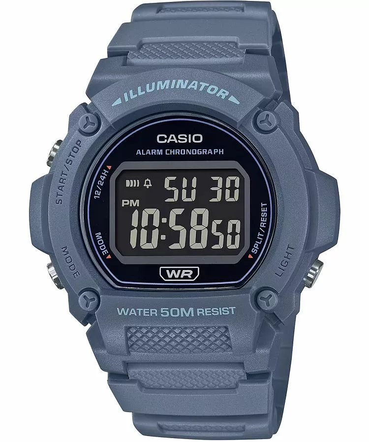 Годинник для Жінок і Чоловіків Casio Digital W-219HC-2BVEF