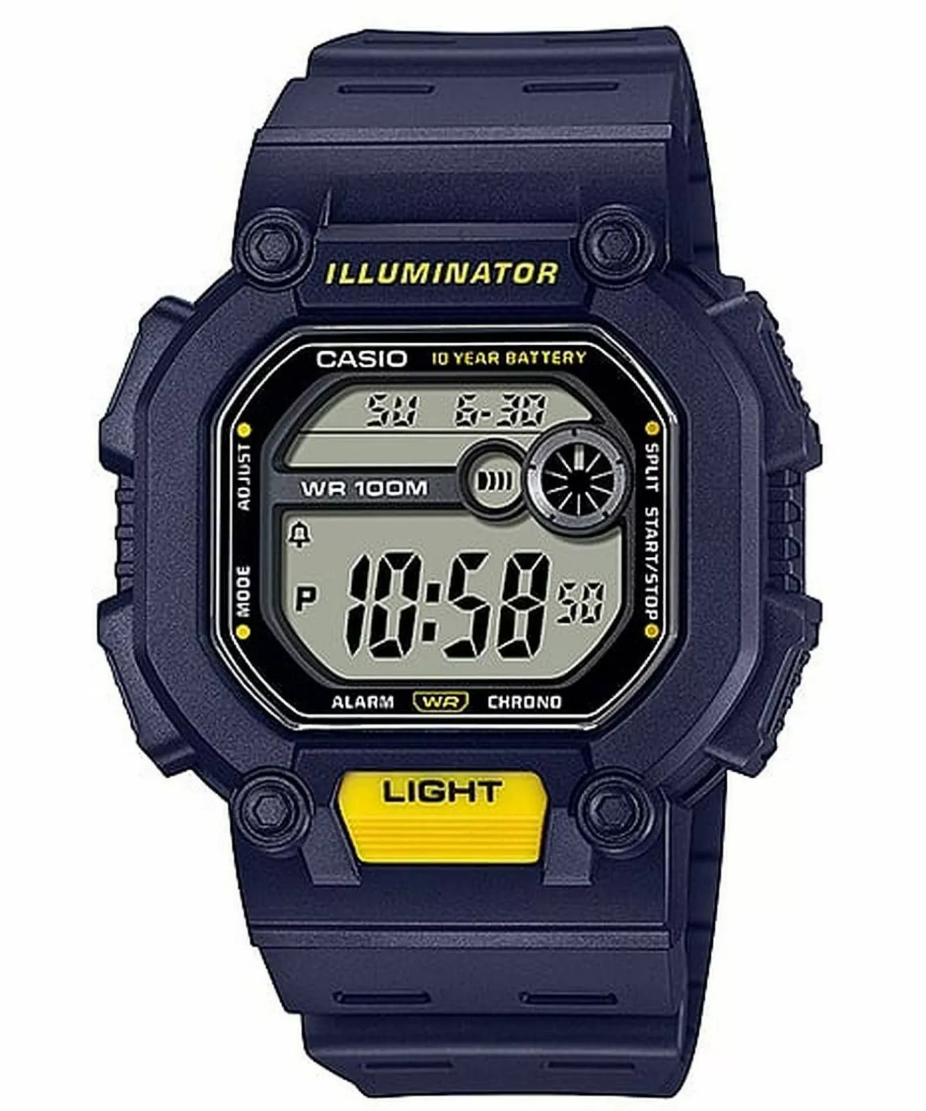 Годинник Чоловічий Casio Standard W-737H-2AVEF