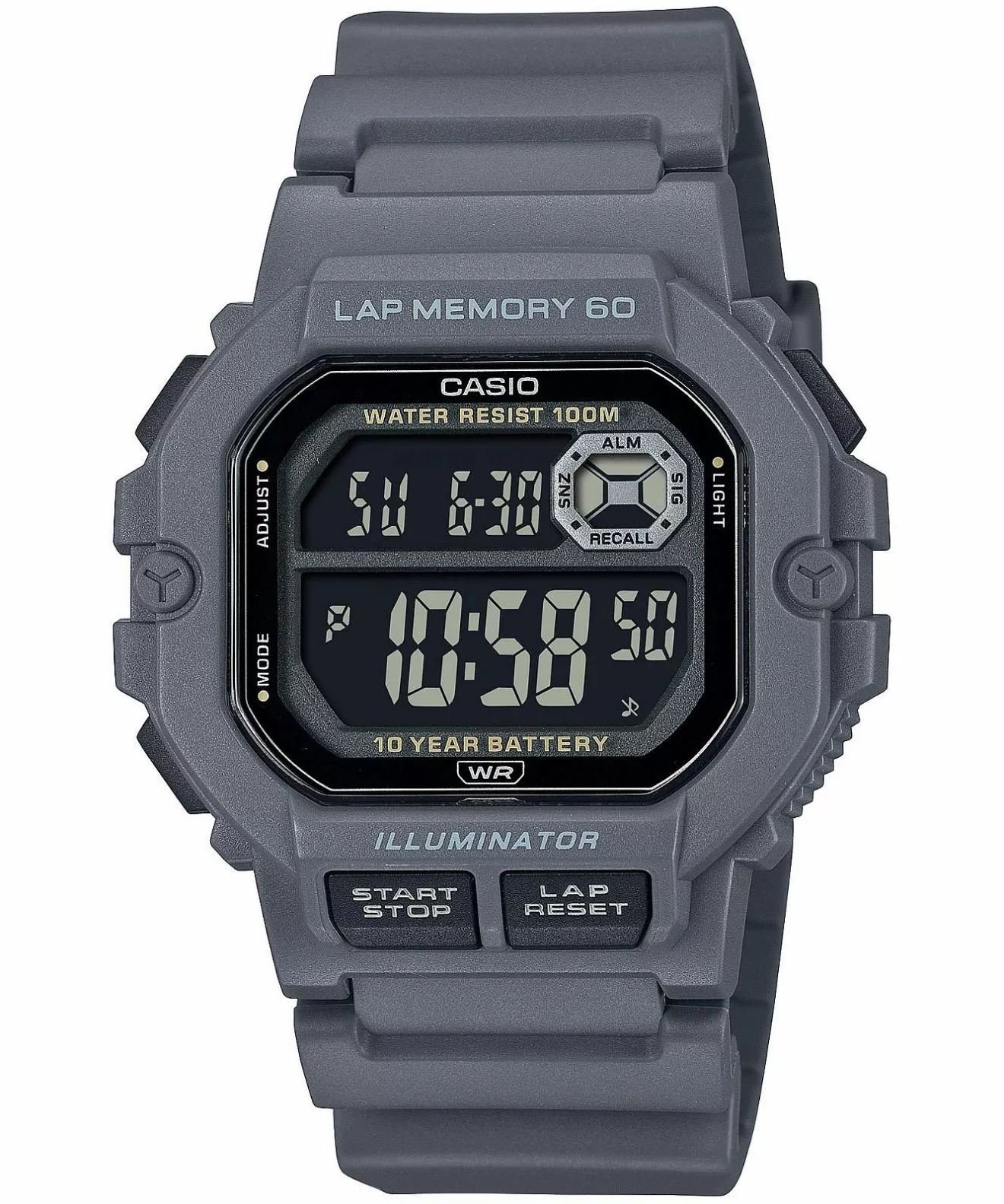 Годинник Чоловічий Casio Standard WS-1400H-8BVEF