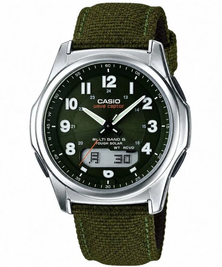 Годинник Чоловічий Casio Wave Ceptor Solar WVA-M630B-3AER
