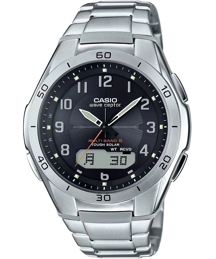 Годинник Чоловічий Casio Wave Ceptor Solar WVA-M640D-1A2ER
