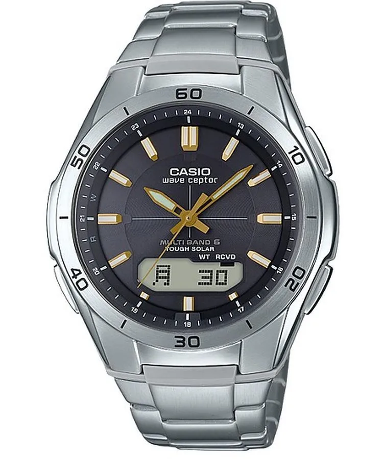 Годинник Чоловічий Casio Wave Ceptor Solar WVA-M640D-1A3ER
