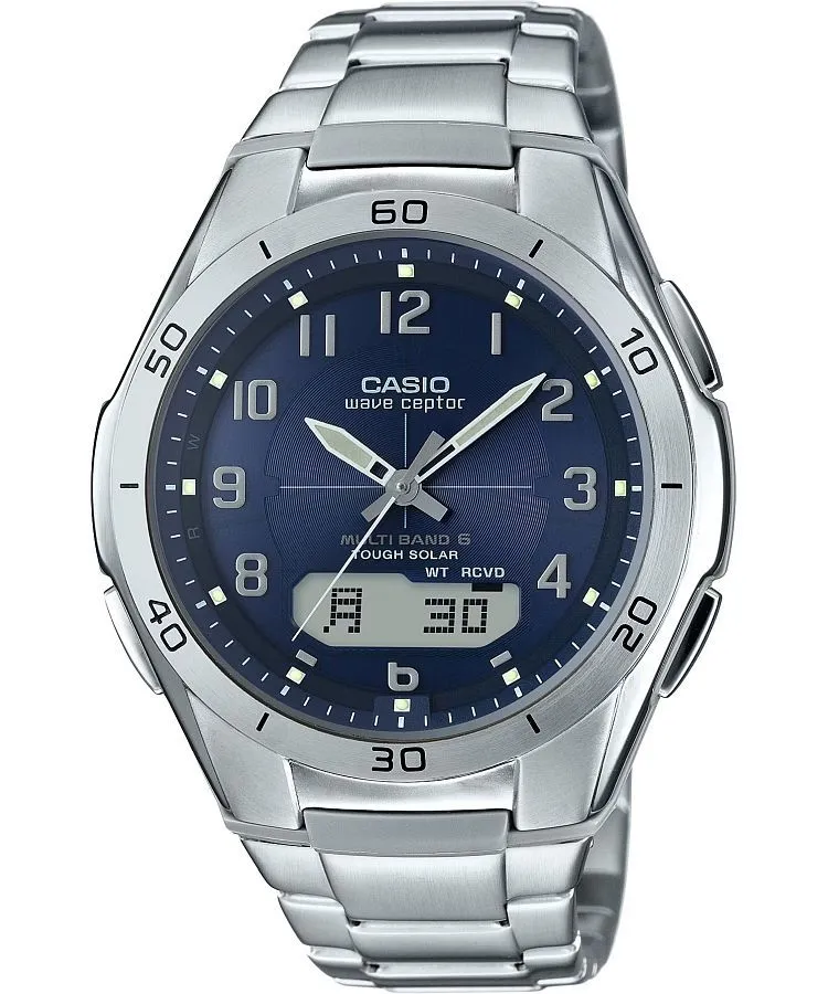 Годинник Чоловічий Casio Wave Ceptor Solar WVA-M640D-2A2ER