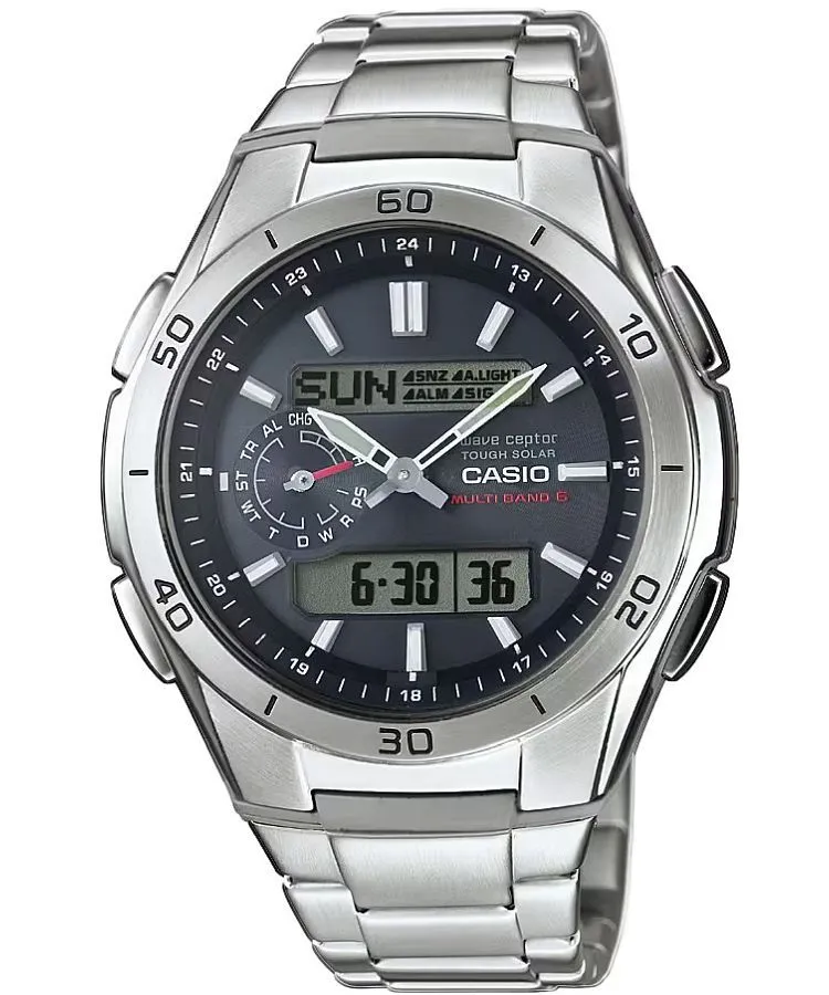 Годинник Чоловічий Casio Wave Ceptor Solar WVA-M650-1AER
