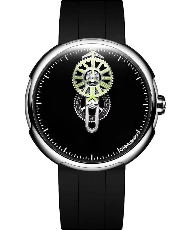 Годинник Чоловічий Ciga Design Time Cipher Automatic Skeleton T021-SISI-6B