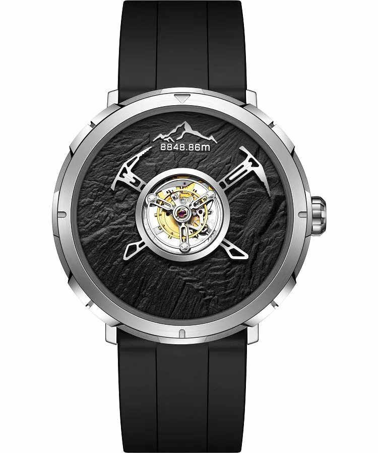 Годинник для Жінок і Чоловіків Ciga Design Tourbillon Everest Summit Automatic Titanium U053-TT01-6B