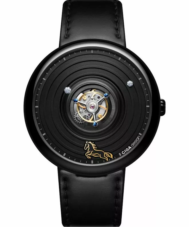 Годинник Чоловічий Ciga Design Tourbillon Chinese Zodiac Mechanical Limited Edition Diamond U057-BB01-1B