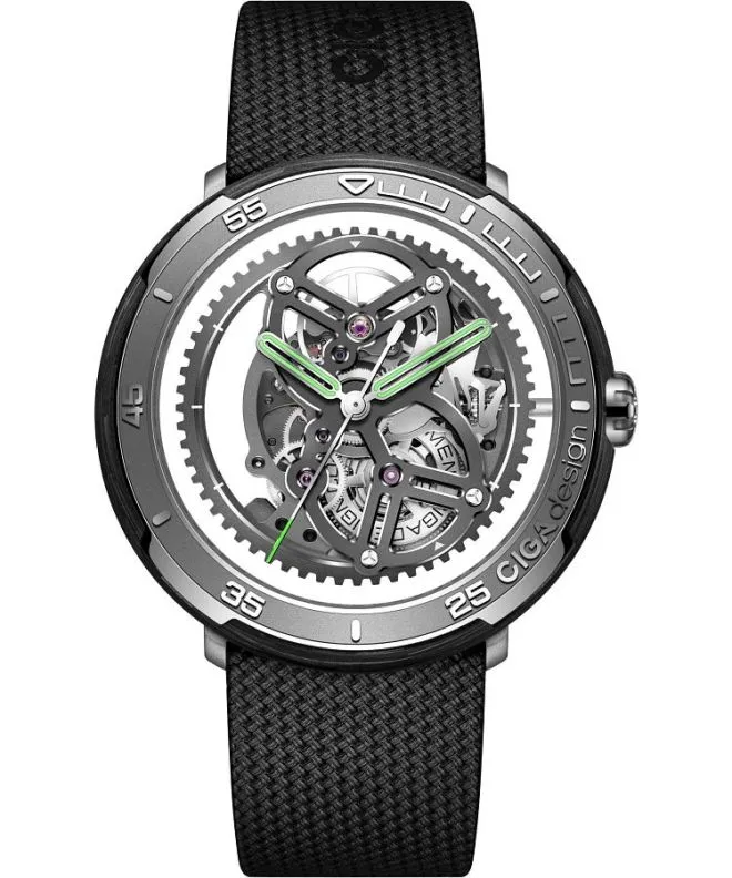 Годинник Чоловічий Ciga Design Vector Automatic Skeleton V011-TCGR-6B