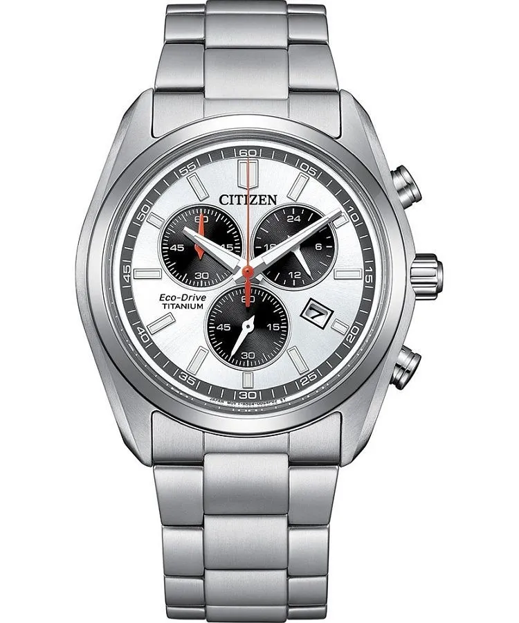Годинник Чоловічий Citizen Super Titanium Eco-Drive Chronograph AT2590-59A