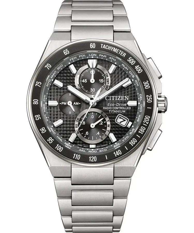 Годинник Чоловічий Citizen Radio Controlled Promaster Eco-Drive Chronograph AT8390-55E