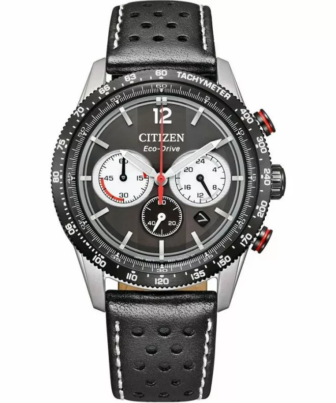 Годинник Чоловічий Citizen Vintage Racing Eco-Drive Chronograph CA4717-06E