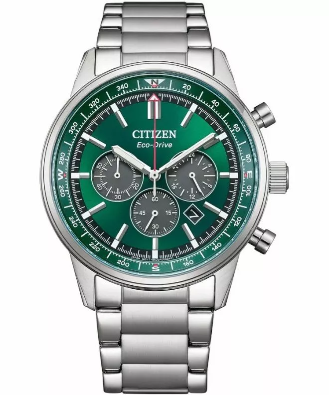 Годинник Чоловічий Citizen Pilot Eco-Drive Chronograph CA4720-52X