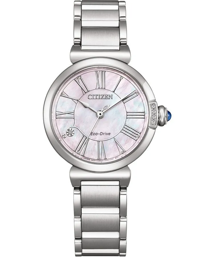 Годинник Жіночий Citizen May Bells Eco-Drive Diamond EM1060-87Y